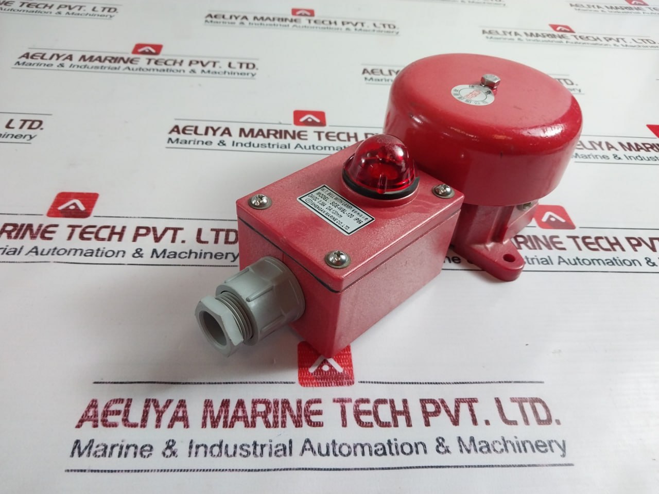 Shengan Marine Sge-wbl-120 Bell With Lamp Ip56 24Vdc 0.35A