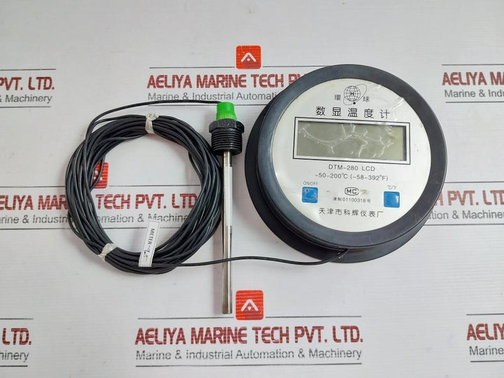 Shentuo Instrument Digital Thermometer Dtm-280 9.5 Meter