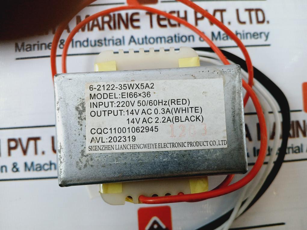 Shenzhen Ei66X36 Power Transformer 220V 50/60Hz
