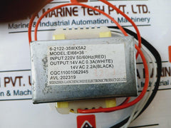 Shenzhen Ei66X36 Power Transformer 220V 50/60Hz