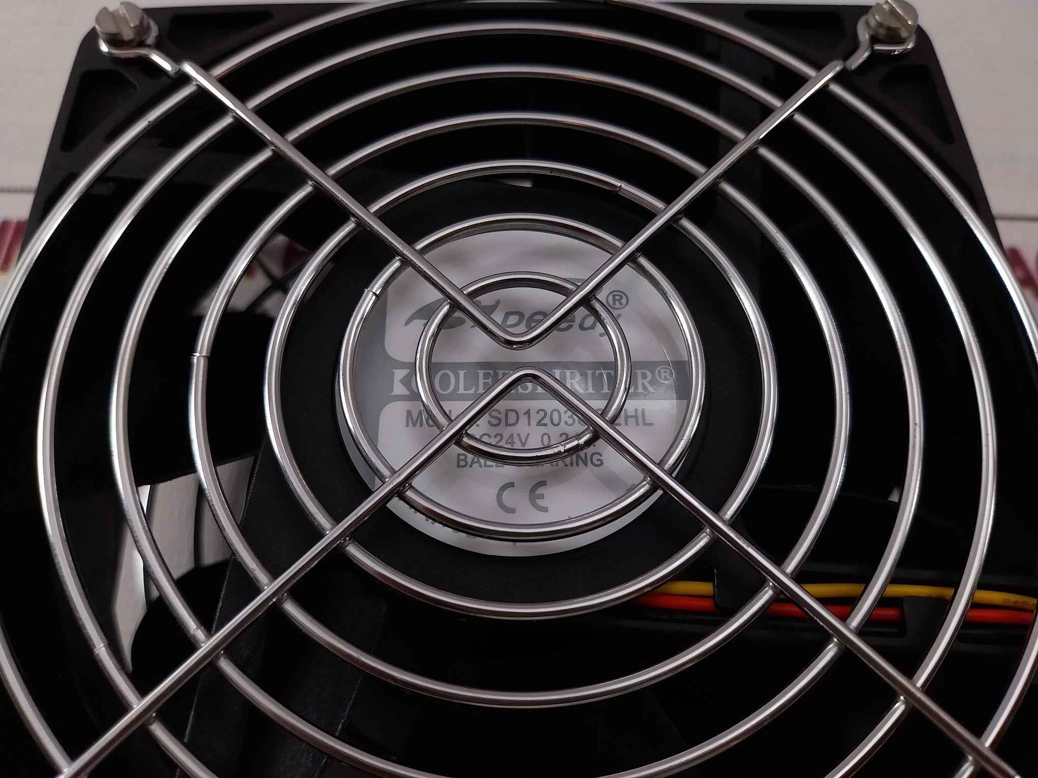 Shenzhen Speedy Sd12038C2Hl Cooling Fan Dc24V 0.24A