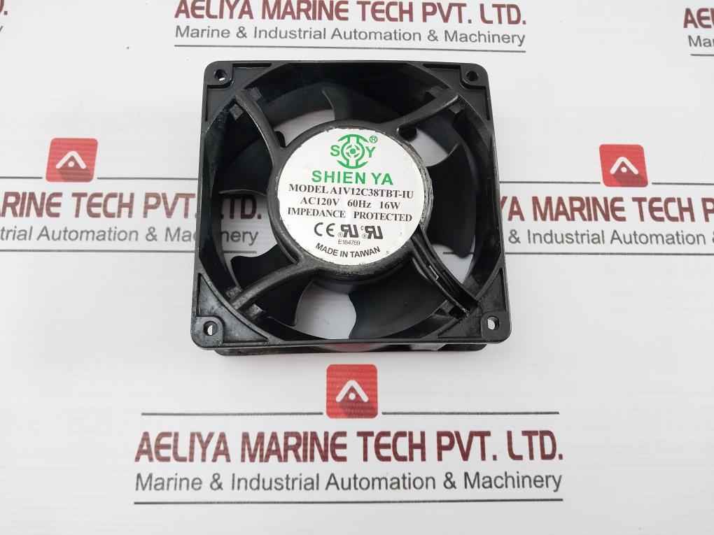 Shien Ya A1V12C38Tbt-iu Impedance Protected Cooling Fan 60 Hz 16W