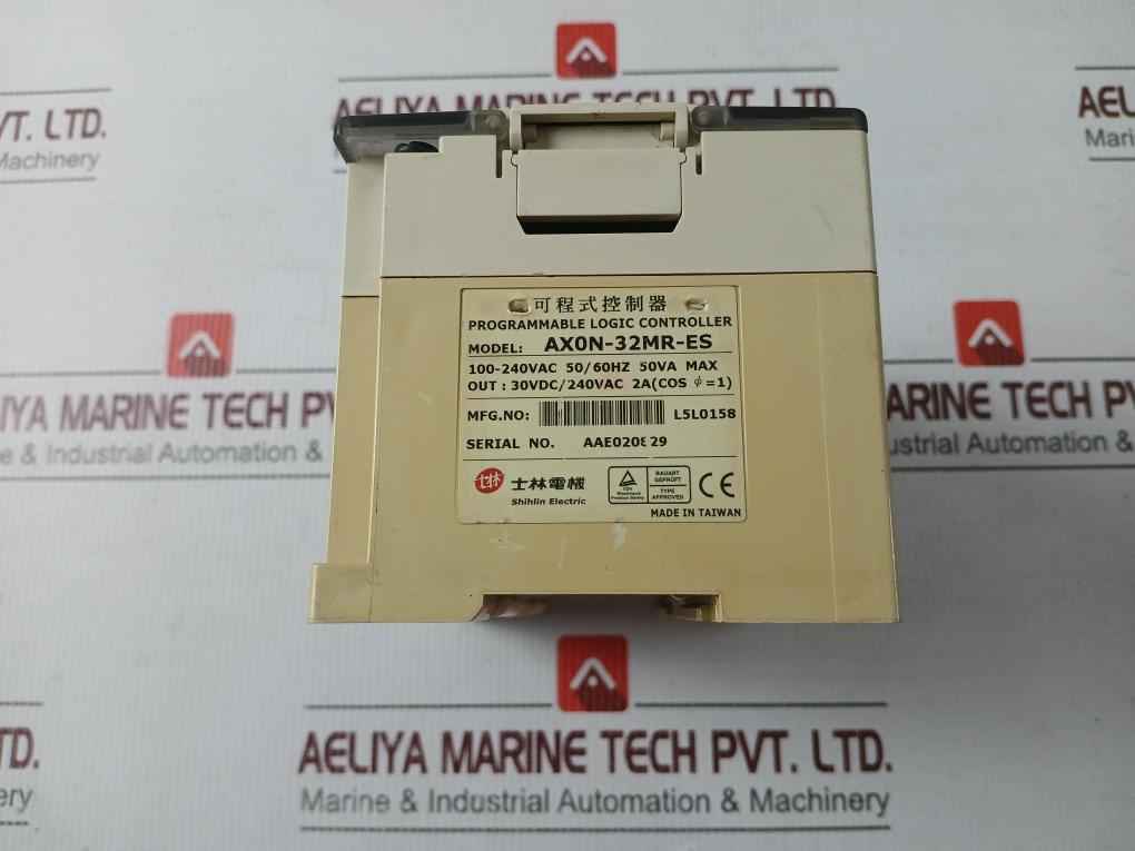 Shihlin Ax0n-32mr-es Programmable Logic Controller 100-240vac 50/60hz