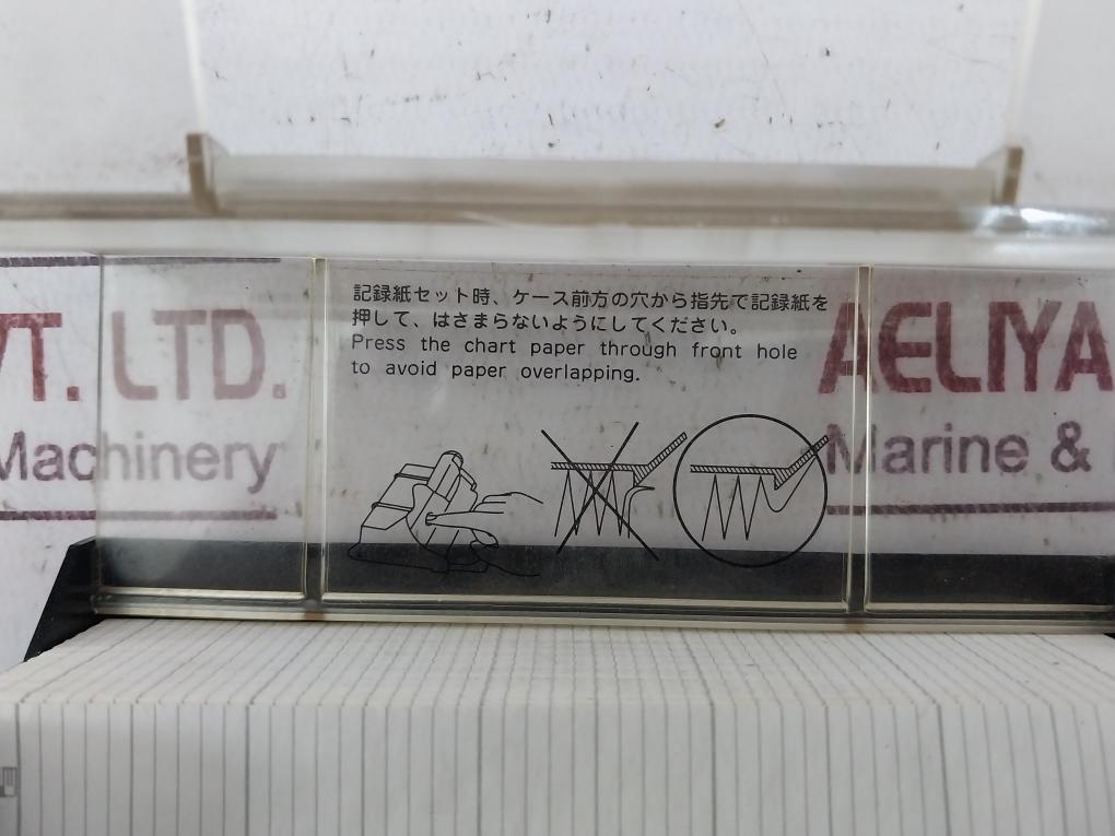Shimaden Sr107-2I00600-0060085-00 Chart Recorder 04496 2-phase