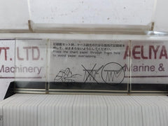 Shimaden Sr107-2I00600-0060085-00 Chart Recorder 04496 2-phase