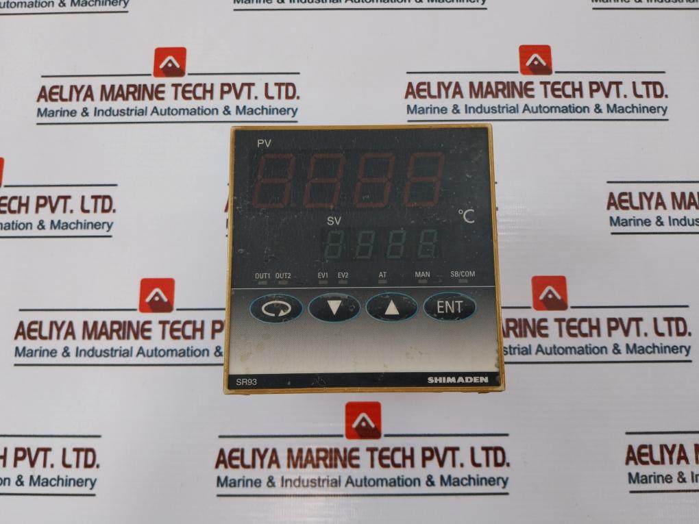 Shimaden Sr93-8Y-n-90-1000 Digital Temperature Controller 100-240Vac~ 50/60Hz