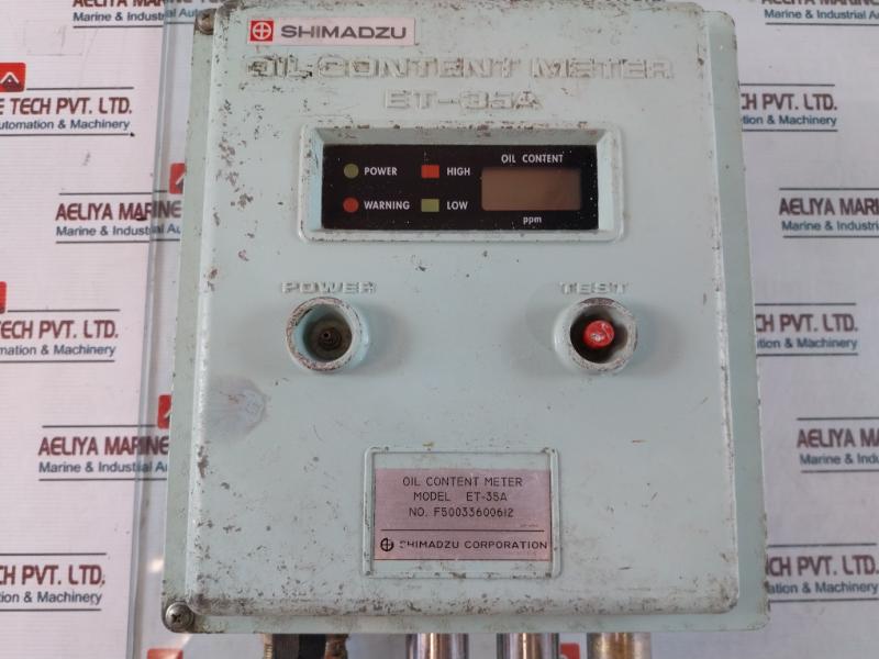 Shimadzu Et-35A Oil Content Meter F50033600612