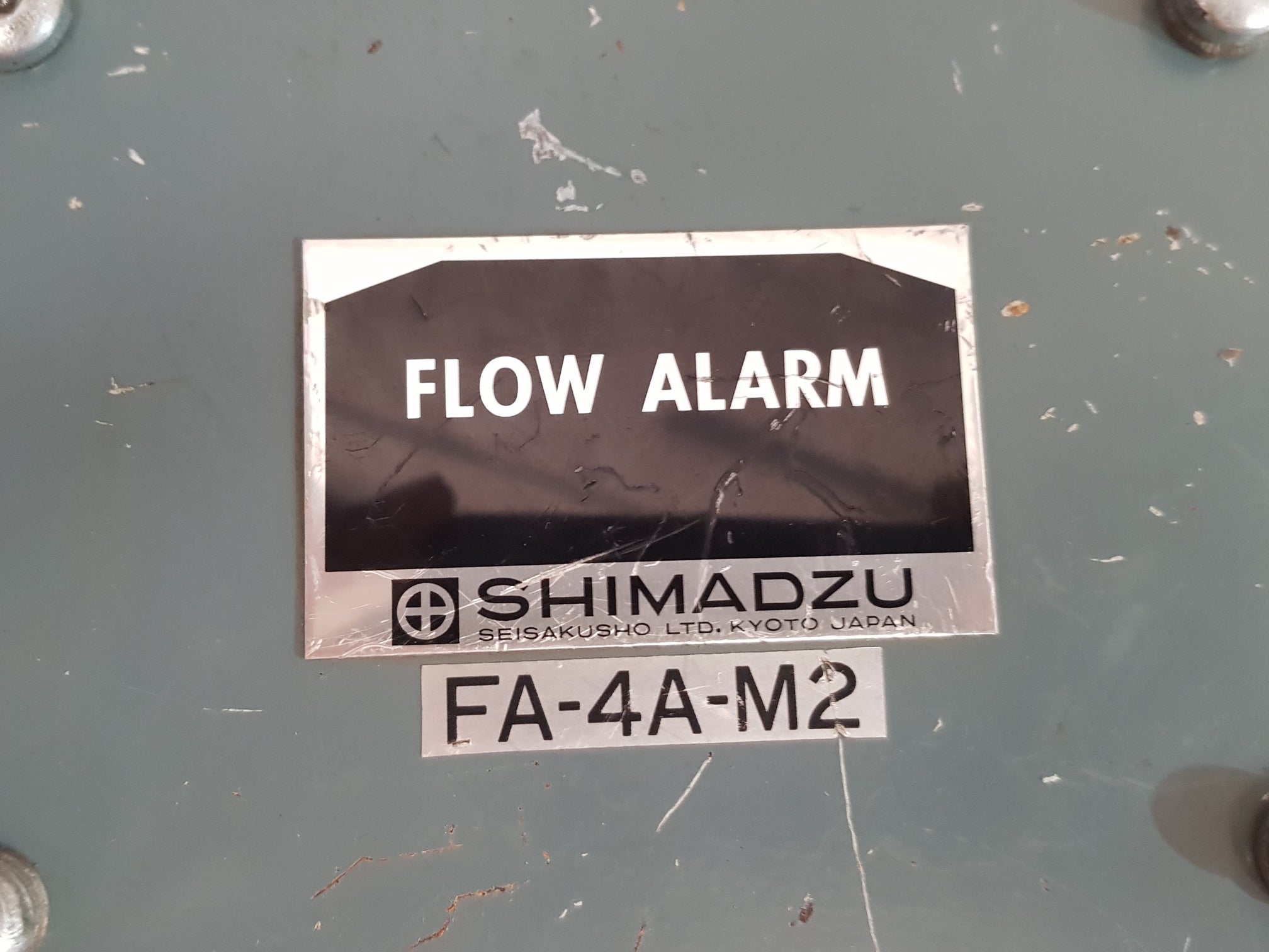 Shimadzu Fa-4A-m2 Oil Flow Alarm Used
