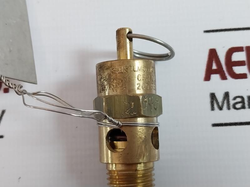 Shimmer St25 1/4 Npt Relief Valve 32.10.0001 Accumulator Unit 819647