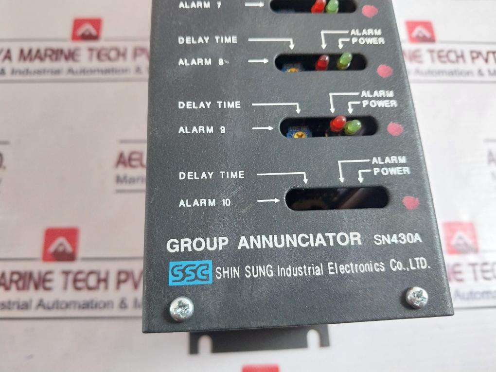 Shin Sung Sn430A Group Annunciator