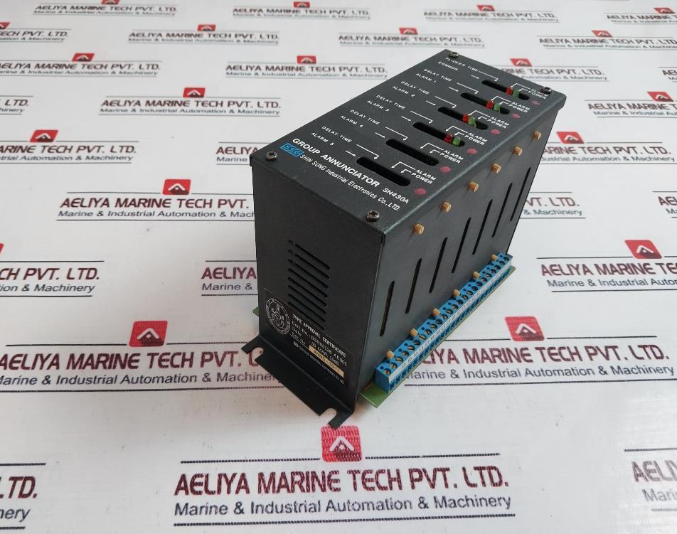 Shin Sung Sn430A Group Annunciator Ssp 931106 Ann M5