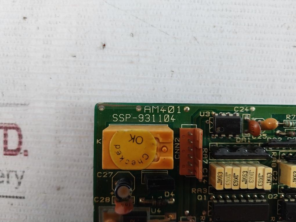 Shin Sung Ssp-931104 Printed Circuit Board Am401