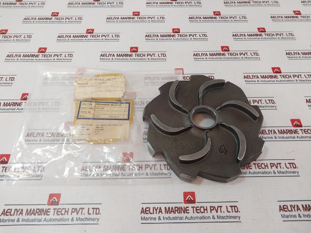 Shin Shin Machinery 171.1 Diffuser Mb65 X5S