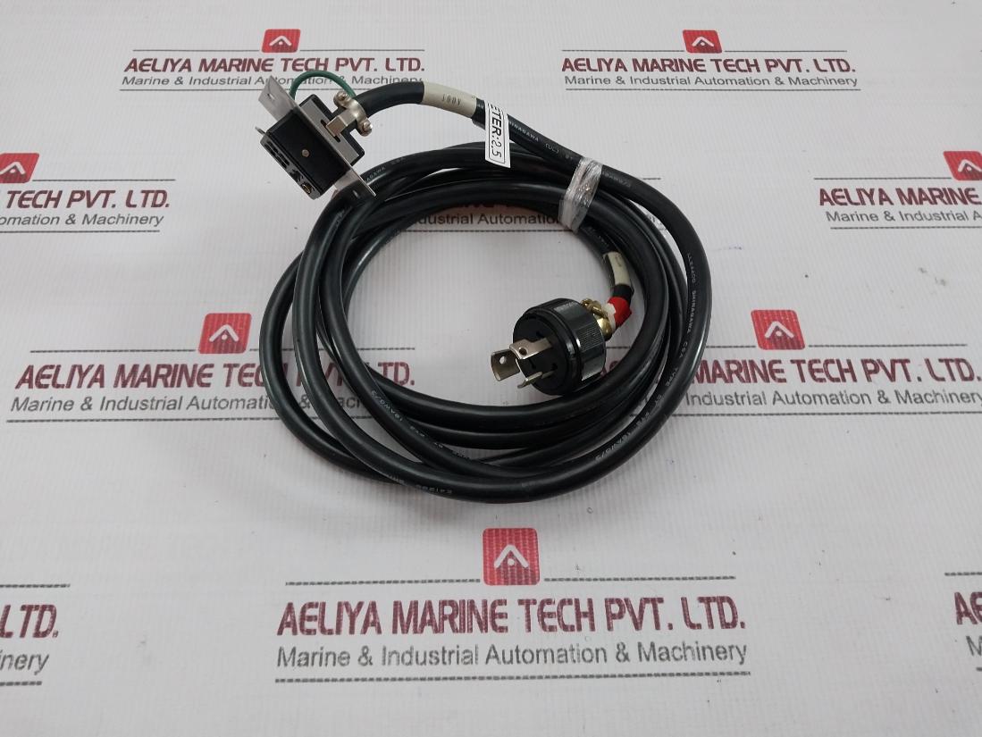 Shinagawa Ll24400 Power Cable/Connector Assembly Meter 2.5