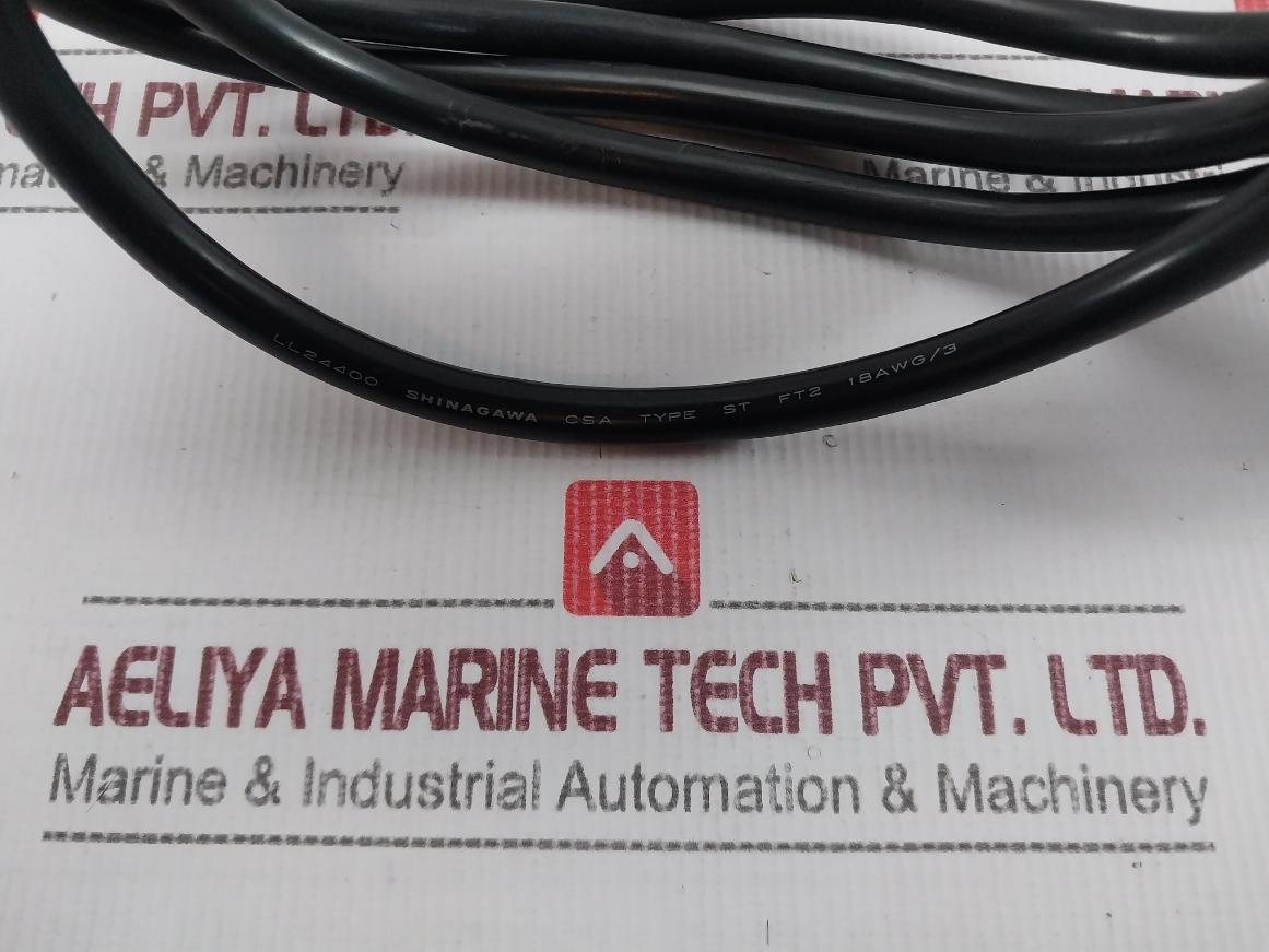 Shinagawa Ll24400 Power Cable/Connector Assembly Meter 2.5