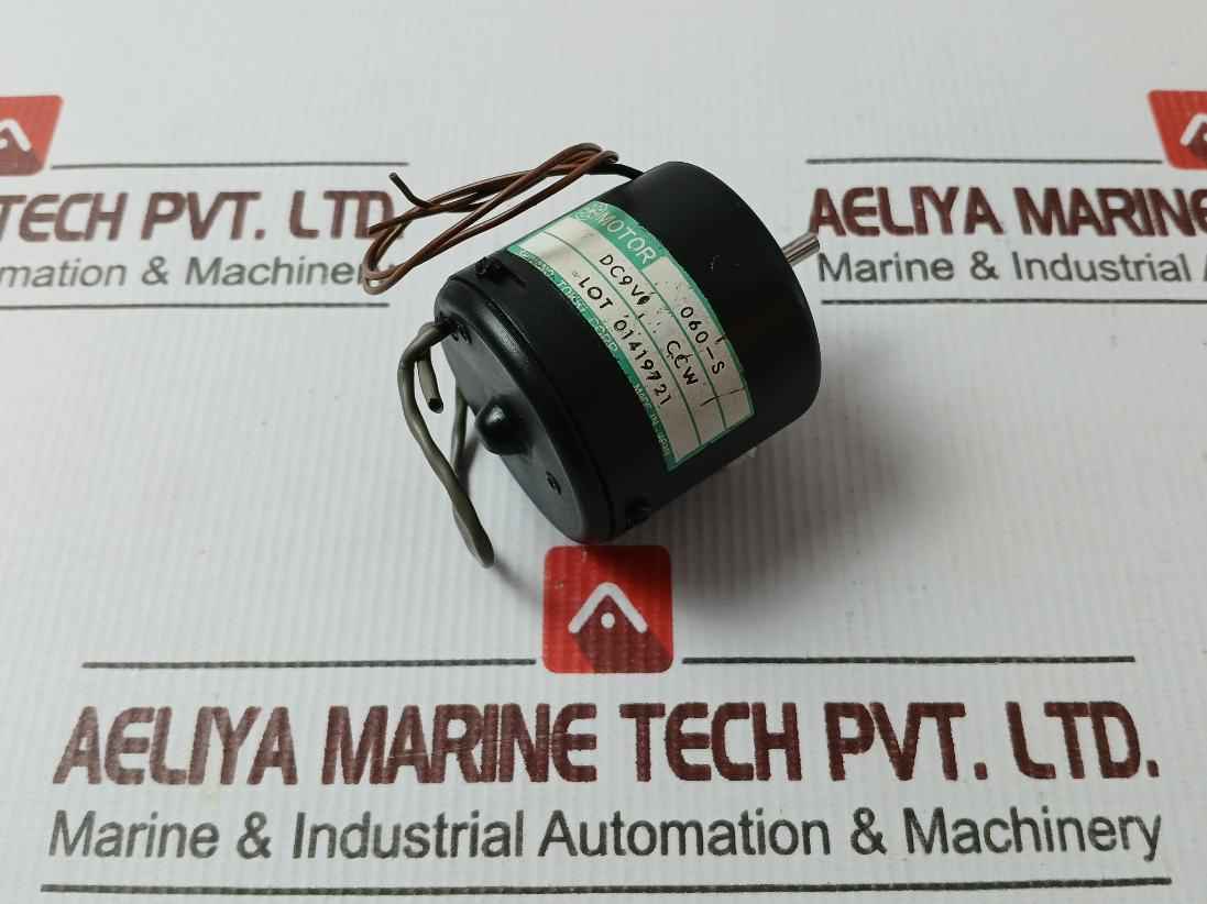 Shinano Tokki 060-s Reader Motor Dc9V, Ccw
