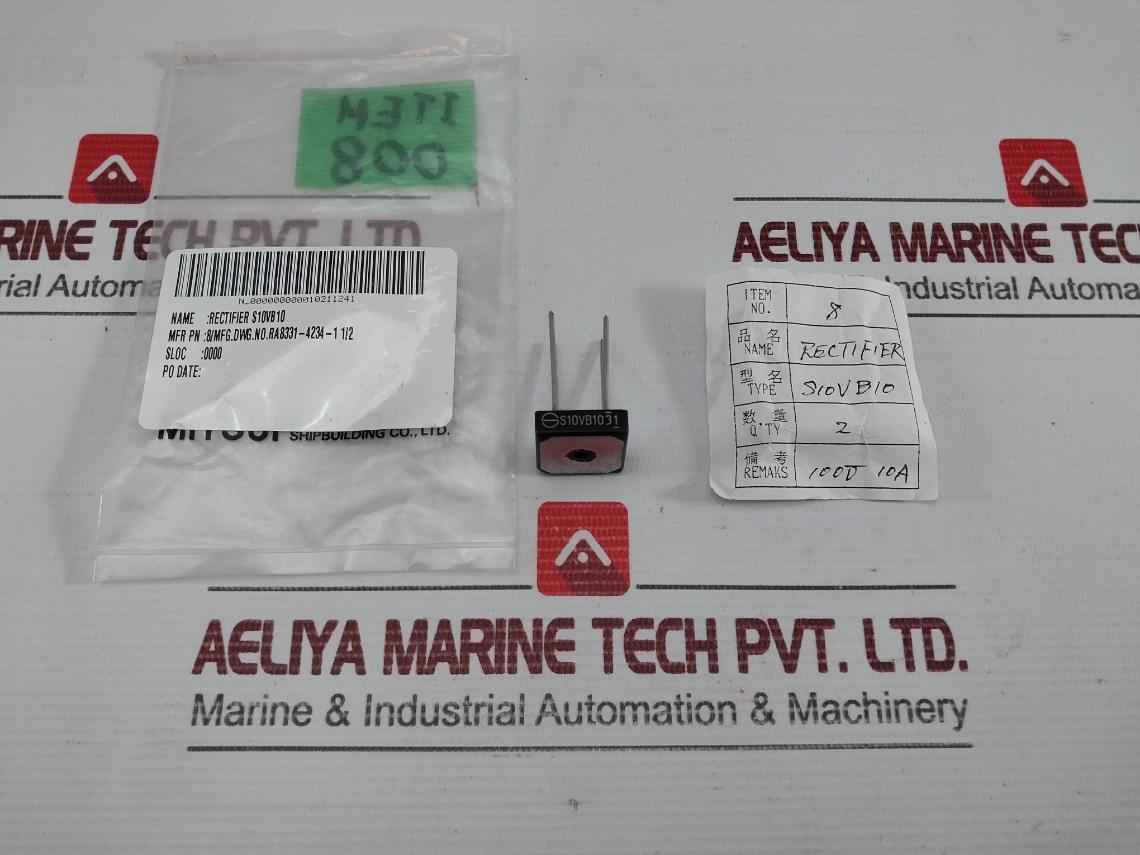 Shindengen 100V 10A Bridge Rectifier S10Vb10