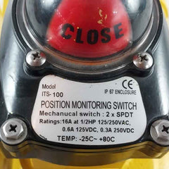 Shinil Ace Its-100 Single Acting Hydraulic Actuator 16A At 1/2Hp 125/250Vac