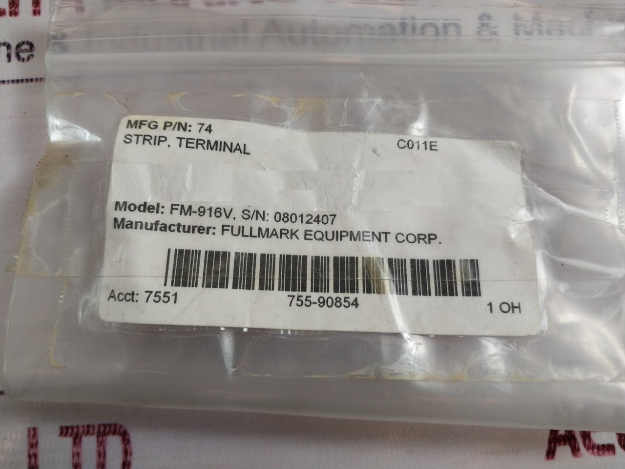 Shining Is-025 Strip Terminal Fm-916V 25A 600V
