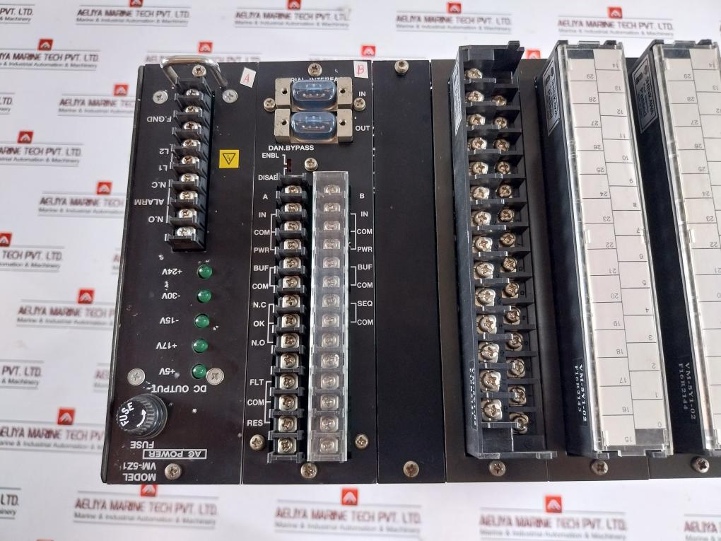 Shinkawa Vm-5H3 Power Supply Monitor Rack 1596-001-p002B