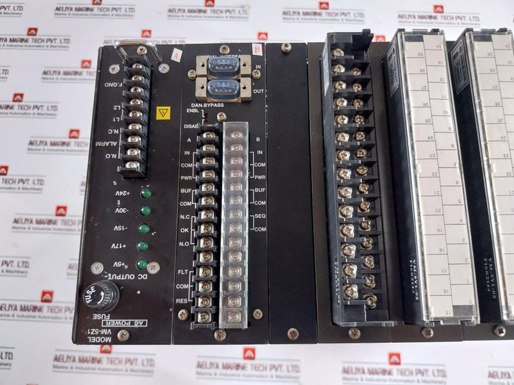 Shinkawa Vm-5H3 Power Supply Monitor Rack 1596-001-p002B