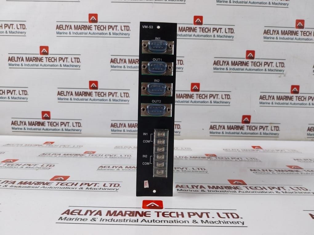 Shinkawa Vm-5H3 Power Supply Monitor Rack 1596-001-p002B