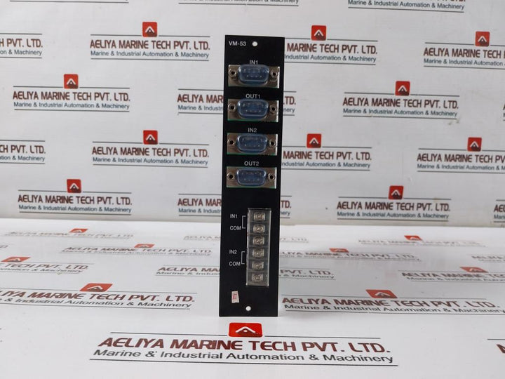 Shinkawa Vm-5H3 Power Supply Monitor Rack 1596-001-p002B