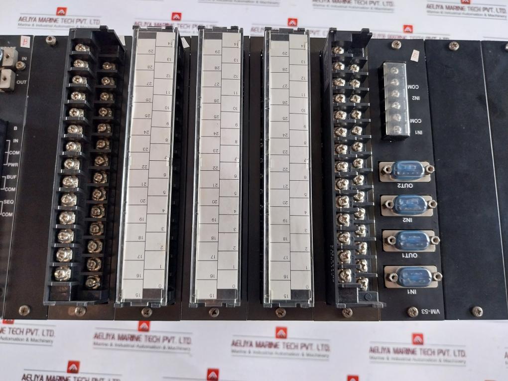 Shinkawa Vm-5H3 Power Supply Monitor Rack 1596-001-p002B