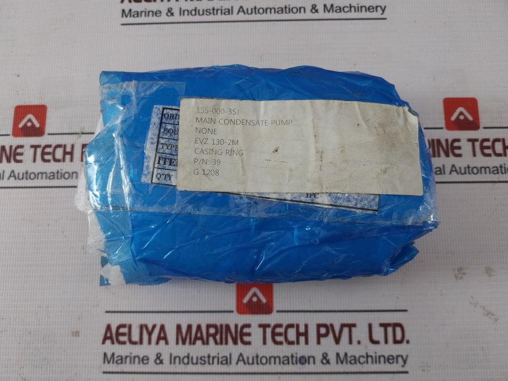 Shinko 39 Casing Ring Evz-130-2M 13S-000-3Sj