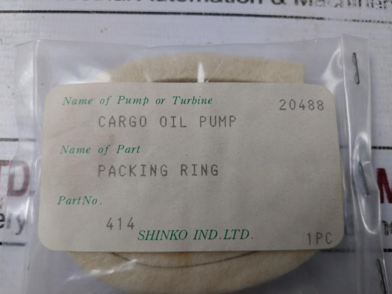 Shinko 414 Genuine Parts Packing Ring For Ballast Pump 20488