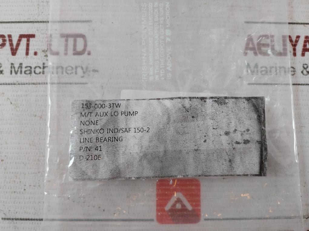 Shinko 41 Line Bearing Saf 150-2 153-000-3Tw