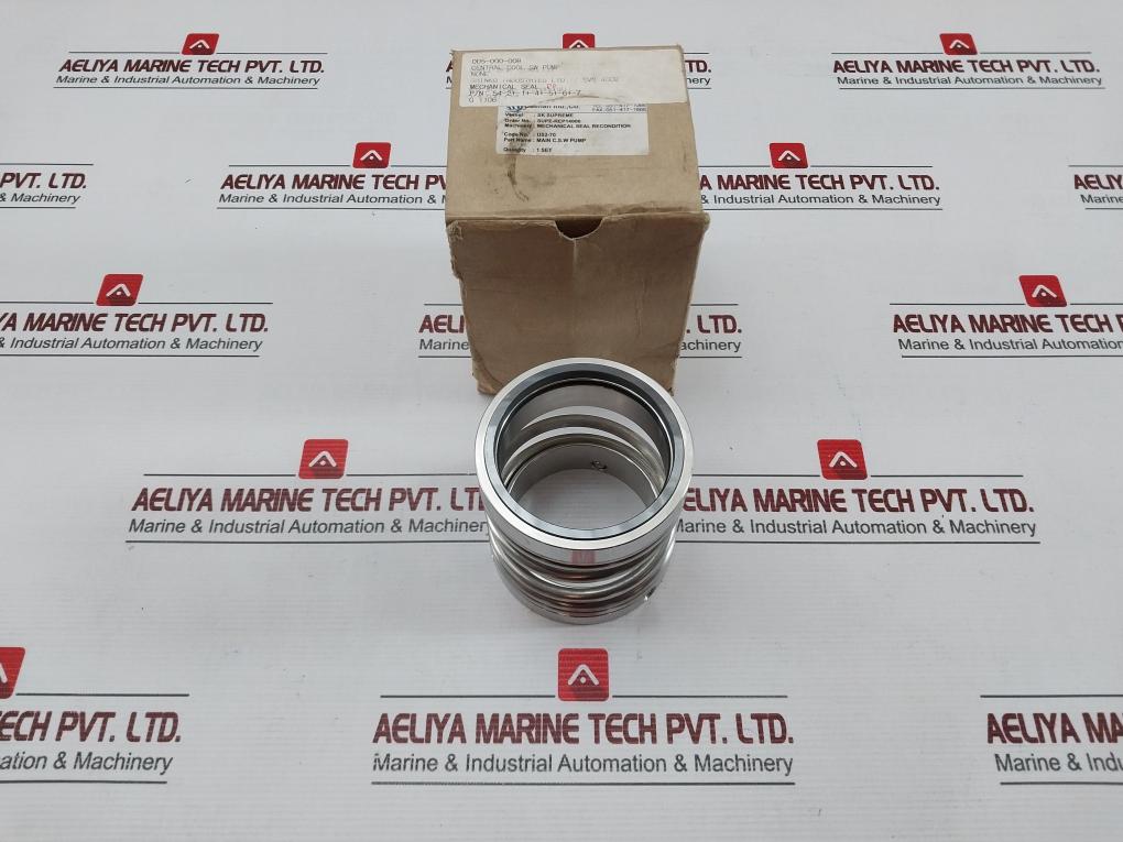 Shinko 54-2+-1+-4+-5+-6+-7 Mechanical Seal Set For Main Cool S.W. Pump Svs 400M