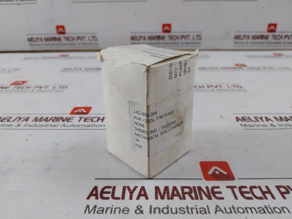 Shinko 54 Complete Mechanical Seal Set For Aux. Cool F.W Pump Svs100M