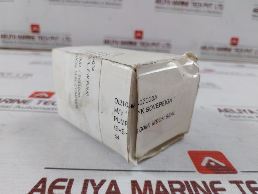 Shinko 54 Complete Mechanical Seal Set For Aux. Cool F.W Pump Svs100M