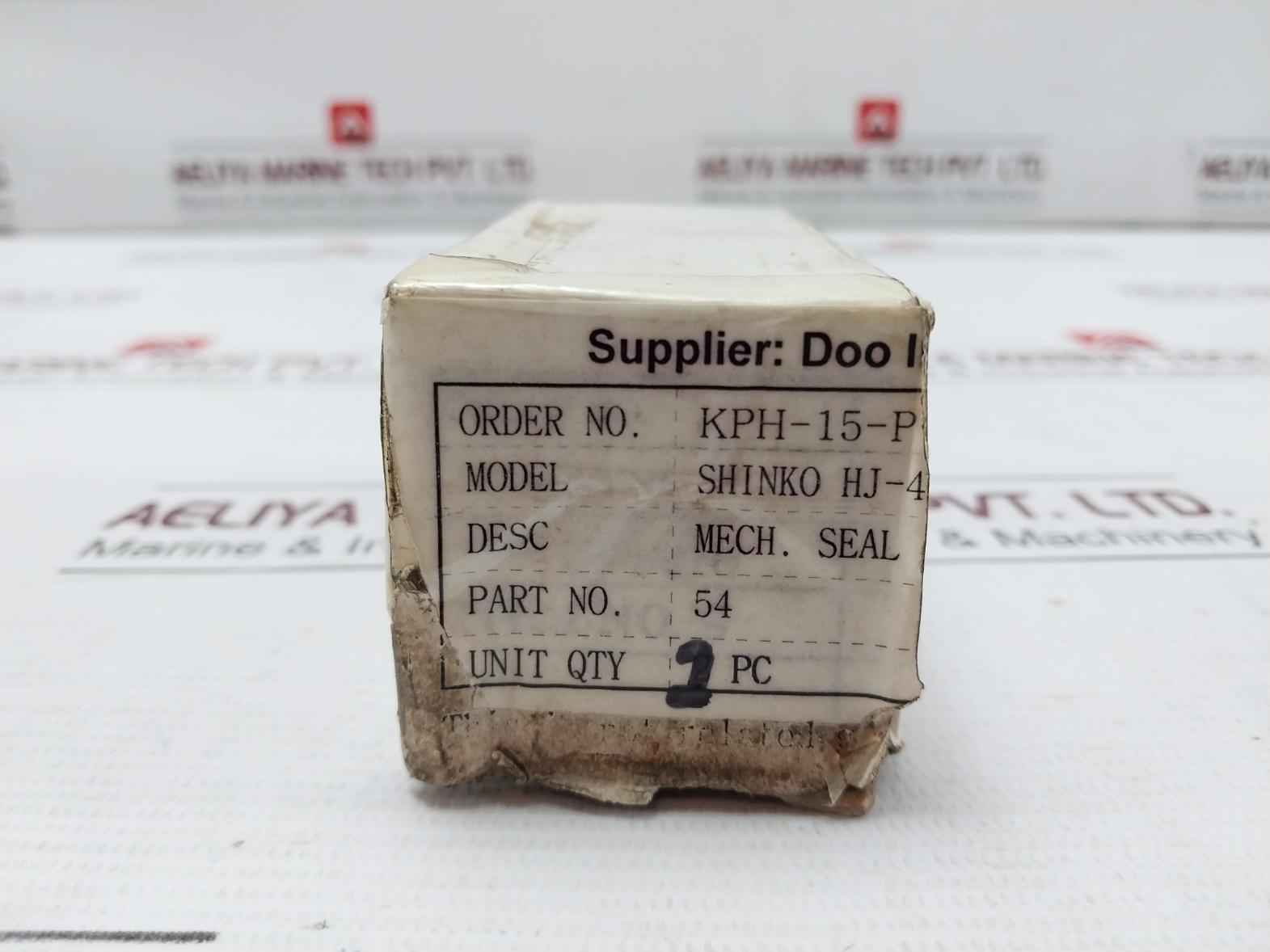 Shinko 54 Mechanical Seal Hj-4 Kph-15-p