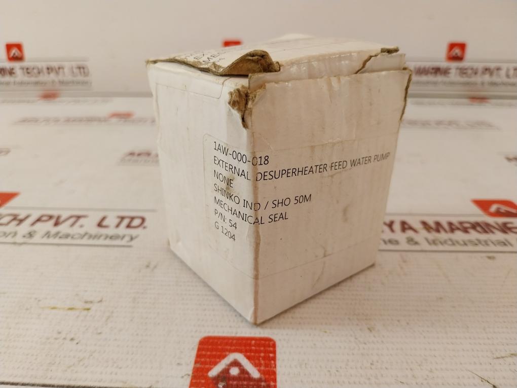 Shinko 54 Mechanical Seal Part Set 1Aw-000-018 Di180903026-1A