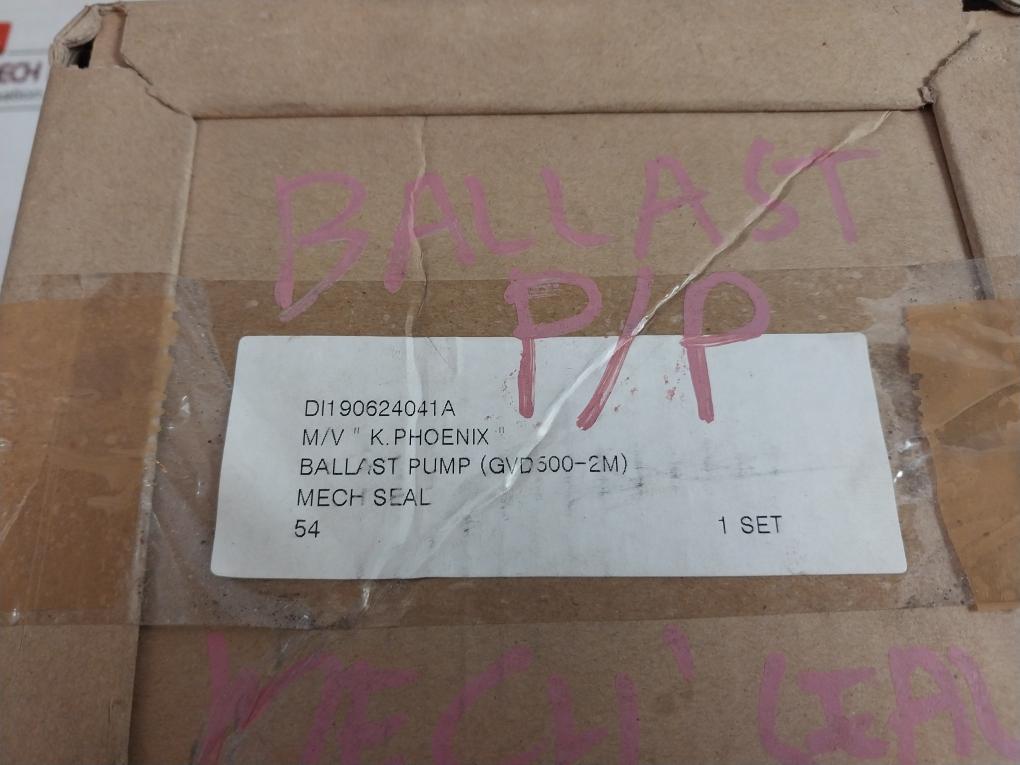 Shinko 54 Mechanical Seal Part Set DI190624041A