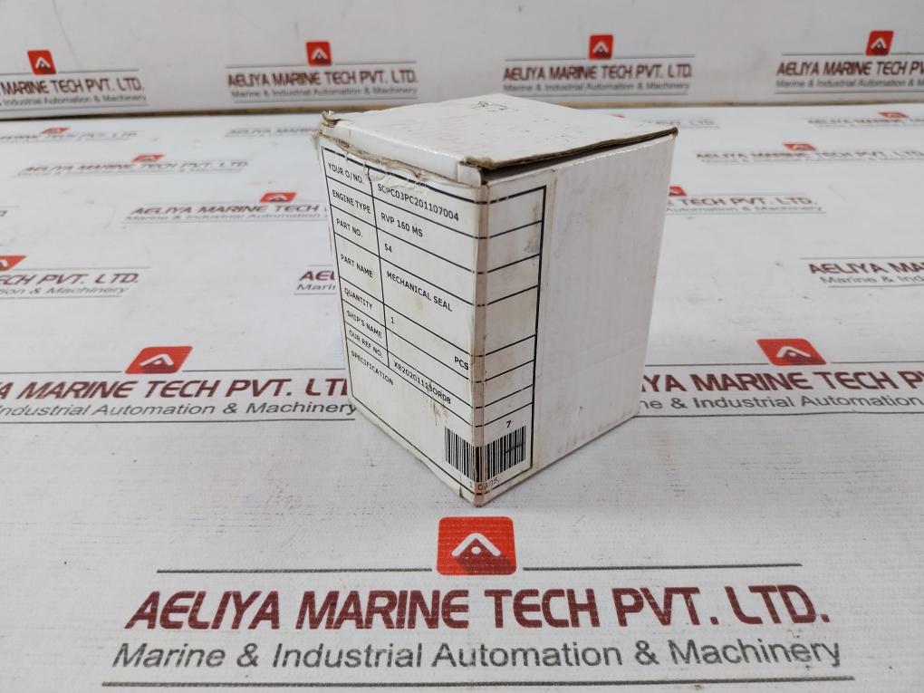 Shinko 54 Mechanical Seal Rvp 160 Ms