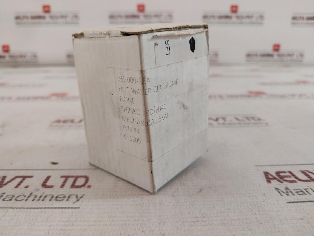 Shinko 54 Mechanical Seal Set For Hot Water Circulation Pump Di200408026A Hj40