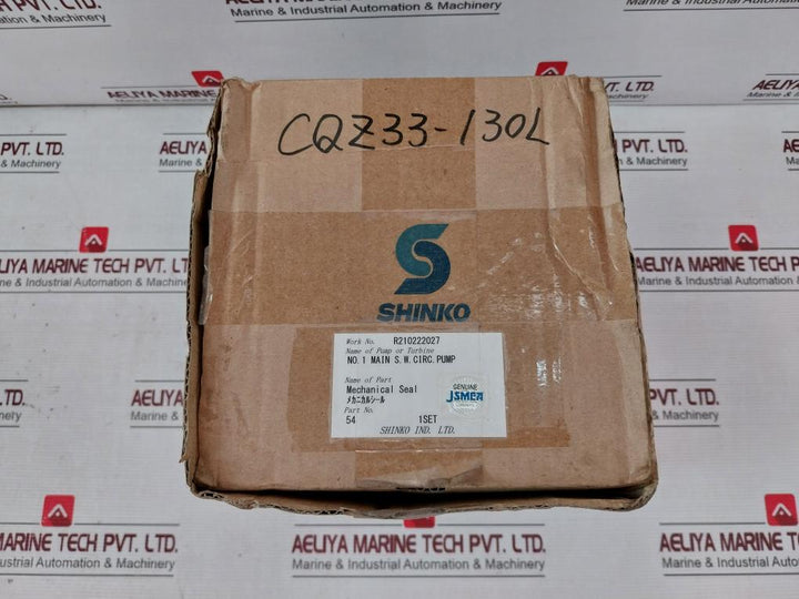 Shinko 54 Pump Mechanical Seal Set 2001385477 R210222027 Cqz33-130L