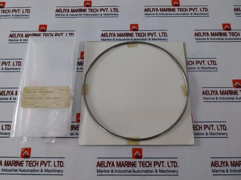 Shinko 7074-12 Governor Valve Liner Gasket Cargo Oil Pump Turbine