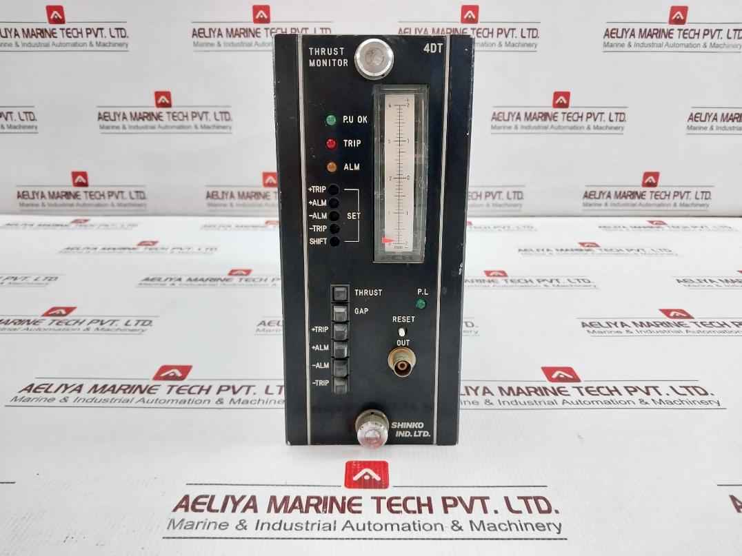 Shinko 75-4Dt Thrust Monitor 0-4 Mm -2 To +2 Mm