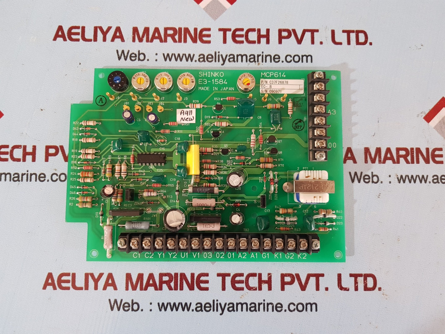 Shinko C37F26878 Pcb Card E3-1584 Mcp614