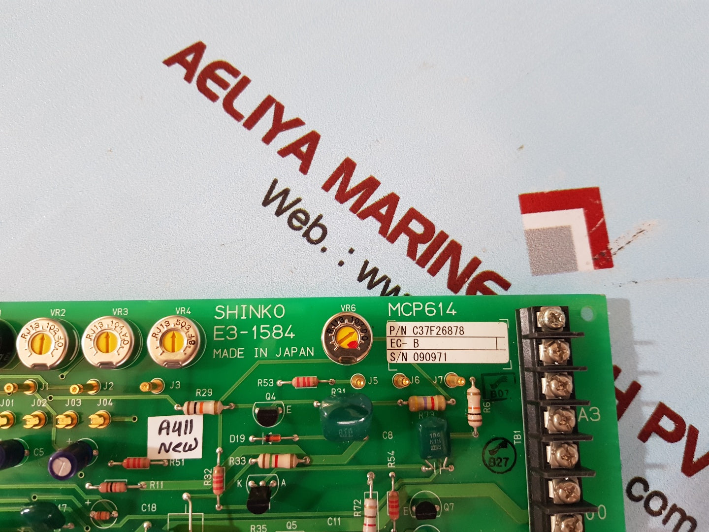 Shinko C37F26878 Pcb Card E3-1584 Mcp614