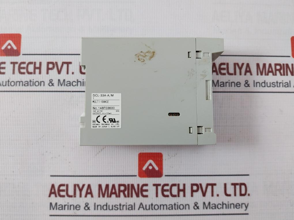 SHINKO DCL-33A-A/M Din Rail Mounted Indicating Controller 24V AC/DC - Aeliya Marine Tech