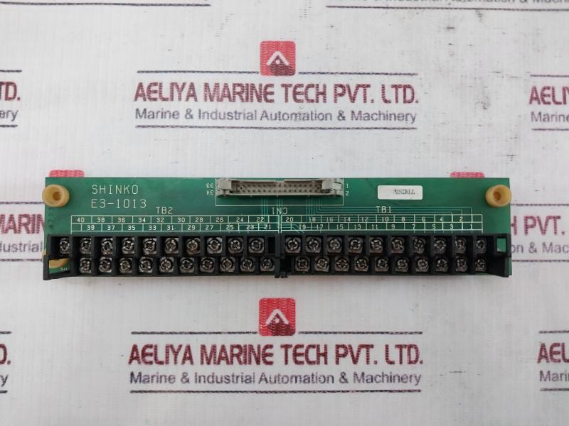Shinko E3-1013 Terminal Block Connection Board Tbcn4