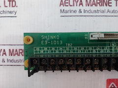 Shinko E3-1013 Terminal Block Connection Board Tbcn4