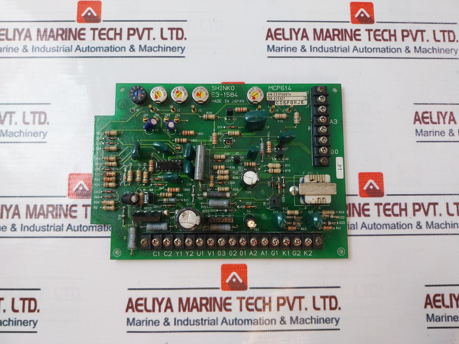 Shinko E3-1584 Circuit Board C37f2687s