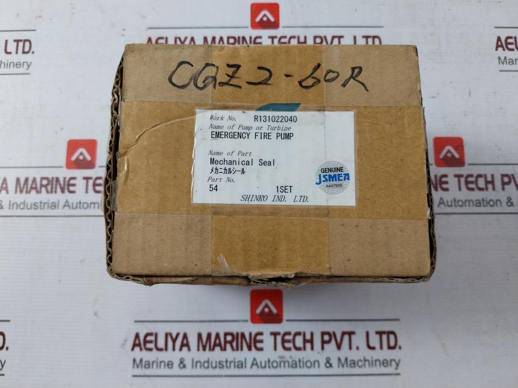 Shinko Es10-060Jp Mechanical Seal Packing Set 54