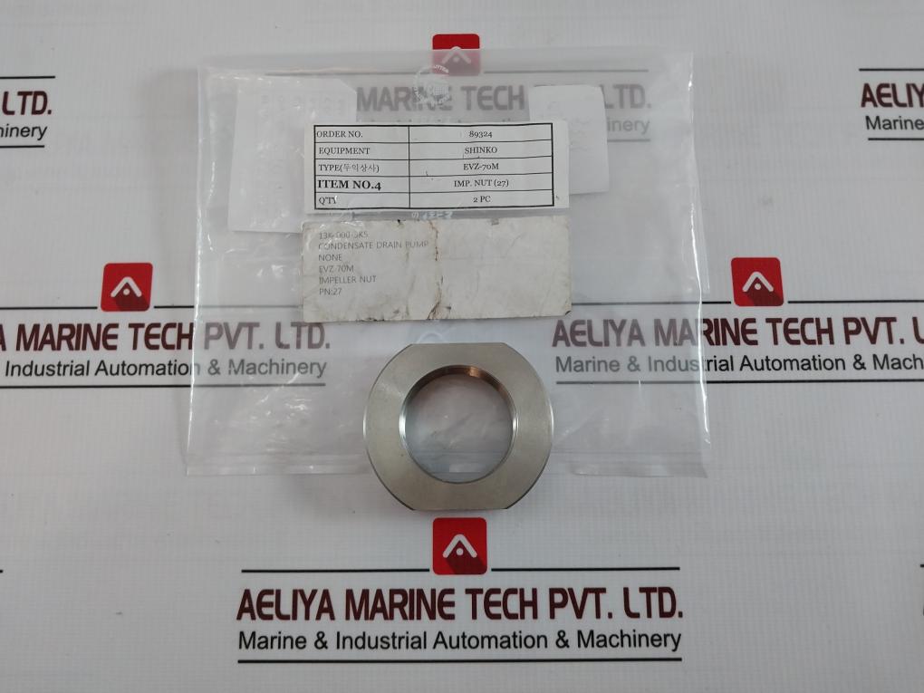 Shinko Evz-70M Condensate Drain Pump 27, 89324, 13K-000-3K5